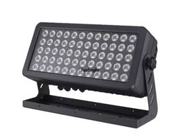 4pcs Waterproof Ip 65 led wall wash floodlights dmx 60x10w rgbw 4 in 1 led city color outdoor dj lights disco