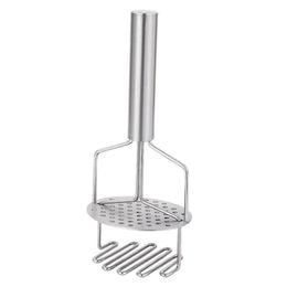 new stainless mashed potato masher double-layer potato creative steel press mud artifact kitchen vegetable and fruit gadgets