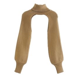 Women Turtleneck Long Sleeve Knitting Sweater Casual Femme Chic Design Pullover High Street Lady Tops SW886 211103