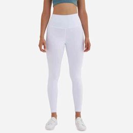 Women New High Waist White Yoga Pants Quick Dry Sports Running Stretchy Fitness Leggings Gym Wicking Training Sports Leggings H1221