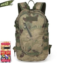 Military Tactical Backpack Camping Hiking Camouflage Bag Hunting Climbing Rucksack Utility Travel Outdoor 220216