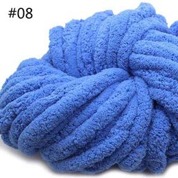 1PC 250g Super Soft Warm Chenille Blanket Yarn DIY Coarse Wool Yarn Knitting Blanket Dropshipping Y211129