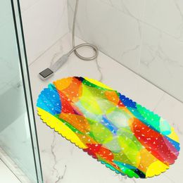 Bath Mats Bathroom Mat Shower Non-Slip El Bathtub Suction Cup Graphic Customization