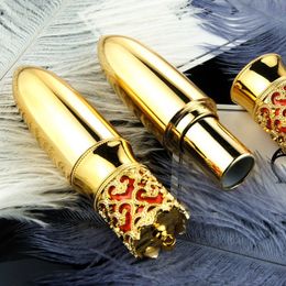 Gold Crown DIY Lipstick Tube Top Quality Bullet Handmade 12.1mm Batom Tubes Princess 200pcs/lot