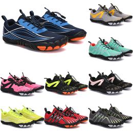 2021 Four Seasons Five Fingers Sports shoes Mountaineering Net Extreme Simple Running, Cycling, Hiking, green pink black Rock Climbing 35-45 sixty-seven