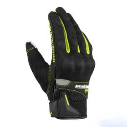 Motorcycle Gloves Sports Equipment Motocross Touch Screen Gloves Guantes Motorbike Accessoris Microfiber Palm Moto Parts MAD04 H1022