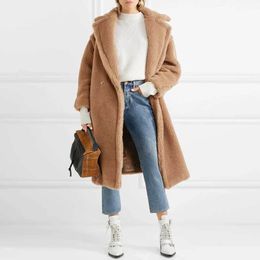 Inspired Oversized coats and jackets women fluffy warm coats jackets for women winter clothes women plus size jackets 210412