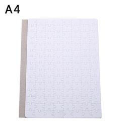 120 Pieces A4 Blank Sublimation Jigsaw Puzzles, DIY Heat Press Sublimation Puzzle Blanks, Blank Puzzle for Sublimation Blanks Heat Transfer Make Your Own Puzzles