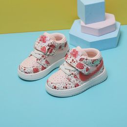 First Walkers Spring Autumn Baby Shoes Children's Single Fashion Sneakers Soft Bottom Toddler Casual