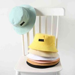 Unisex Cartoon Basin Hat Autumn Dual-use Cotton Outdoor Sunscreen Fisherman Cap Fisherman Hats Outdoor Shade Accessories 2021 G220311