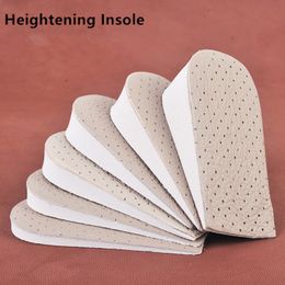 Unisex Invisible Height Increase Insole Cushion Height Lift Cut Shoe Heel Insert Taller Support Absorbant Foot Pad Arch Support