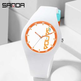 SANDA Fashion Men Women's Quartz Watches Sports Waterproof Wristwatch for Ladies Watch Boy Girl Student Clocks relogio feminino G1022