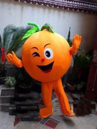 Halloween orange Mascot Costume Cartoon Fruit Anime theme character Christmas Carnival Party Fancy Costumes Adults Size Birthday Outdoor Outfit