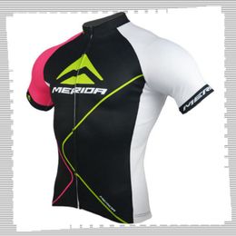 Cycling Jersey Pro Team MERIDA Mens Summer quick dry Sports Uniform Mountain Bike Shirts Road Bicycle Tops Racing Clothing Outdoor Sportswear Y21041223