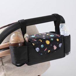 Storage Bags 1PC Universal Baby Pram Multipurpose Polyester Hanging Bag Organiser Bottle Holder Buggy Stroller Mummy Accessories
