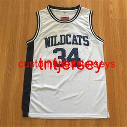 Stitched Len Bias #34 Wildcats Maryland Basketbal Jersey Embroidery Size XS-6XL Custom Any Name Number Basketball Jerseys