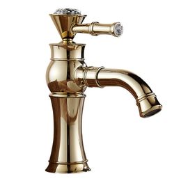 Bathroom Sink Faucets European Style Gold Faucet Wash Basin Cold And Toilet El FaucetBathroom