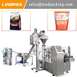 Automatic Powder Pre-made Pouch Doypack Filling Machine