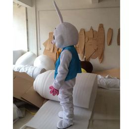 2022 new Halloween Easter Bunny Mascot Costume High quality Cartoon Plush Anime theme character Adult Size Christmas Carnival Birthday Party Fancy Outfit