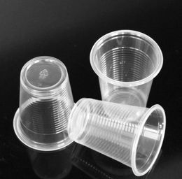 Other Drinkware 180ml Pint Cup Disposable Plastic Cup-Party Supplies Party Cups Wine Mug Clear Summer Drinkwares for Any Occasion SN3013