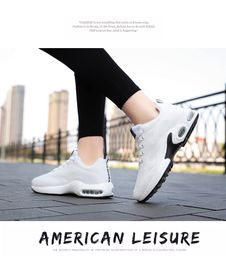 Women's shoes autumn 2021 new breathable soft-soled running shoes Korean casual air cushion sports shoe women PM112