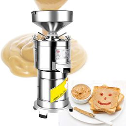 Electric Peanut Sesame Butter Making Machine Commercial Paste Sauce Grinding Maker Stainless Steel Grinder