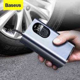 Baseus Compressor 12V Portable Electric Tyre Tire Inflator Mini Digital Auto Air Inflatable Pump For Car Bicycle Boat