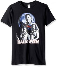 Men's T-Shirts Fashion T Shirt American Classics Halloween The Movie Ensemble Short Sleeve Punk