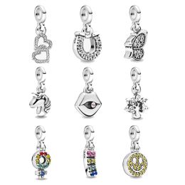 New Listing Charms 925 Silver My Loves Dangle Charm Fit Pandora Original New Me Link Bracelet Fashion Jewellery Accessories
