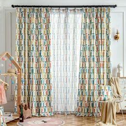 Curtain & Drapes Blackout Curtains For Bedroom Living Room Bird Print Design Window Blinds Luxury Home Decor