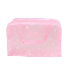 Fashion Travel PVC Cosmetic Bags Women Transparent Clear Zipper Makeup Organizer Bath Wash Make Up Tote Handbags Case & Cases