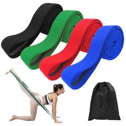Long Fabric Resistance Band Workout Set Non-Slip Pull Up Elastic Bands for Gym Fitness Yoga Pilates Squat Exercise Home Trainer H1026