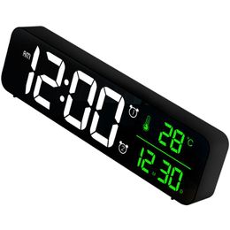 Other Clocks & Accessories 1pc Practical Clock Battery Alam Inductive Bedside Night Light Alarm