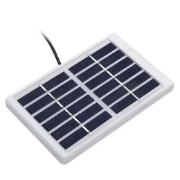 6V/1.2W Polycrystal Solar- Panel Portable Power With Cable