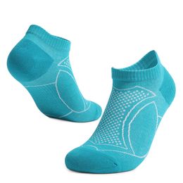 Men's and women's non-slip cotton sports boat socks thick towel soles for comfortable running sock sweat absorbent breathable hose nine Colours