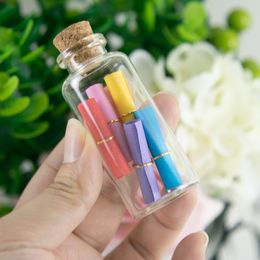 25ml 30ml Tiny Mini Test Tube Bottles with Corks Jars For Wedding Gift Decoration for Spices Container 50pcs/lotjars