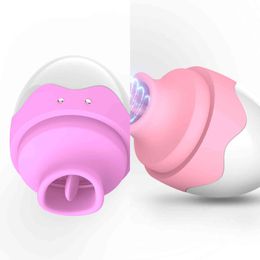 NXY Eggs Tongue Lick vagina Electric Vibrator Silicone Adult Sex toys for woman Women USB Oral Licking Clitoral Nipple Stimulator Store 1124