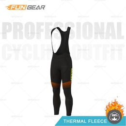 Racing Pants 2021 Cycling Bib Long Tights Mens MTB Biking Trousers Winter Fleece Windproof Rode Bike Sports Anti-sweat 9D Gel Pad