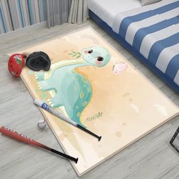 baby promotions Australia - Carpets Promotion Drop Non-slip Floor Cute Blue Dolphin Moon Pattern Kids Play Carpet Children Rug Baby Durable