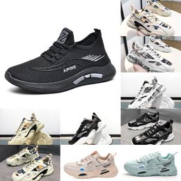 66B7 for running shoes platform men mens trainers white triple black cool grey outdoor sports sneakers size 39-44 24