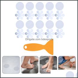 Aessories Bath Home & Gardeth Mats 1 Set Non-Skid Transparent Peva Sticker Bathroom Stair Drop Delivery 2021 Z67Qc