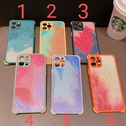 Armor Cases Gradient Bling Glitter Shining Star Diamond Cover Hard PC Shockproof for iPhone12 mini pro max 11 XR XS 8 Samsung S20 Ultra plus A11 M20 J2 MOTO HUAWEI