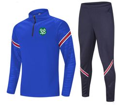 21-22 Suriname Men's leisure sports suit semi-zipper long-sleeved sweatshirt outdoor sports leisure training suit size M-4XL