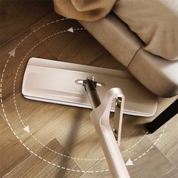 JOYBOS Free Hand Washing Lazy Mop Magic Cleaner Self-wring Squeeze Household Automatic Dehydration Telescopic Flat Mops JBS8 211215