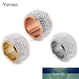Wholesale shining full rhinestone finger rings for woman luxurious paragraph Crystal Jewelry Ring gold-color Factory price expert design Quality Latest Style