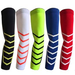 Elbow & Knee Pads 1Pcs Sports Safety Arm Warmer Bike Basketball Compression Sleeves Support Cycling Sun UV Protective Armbands