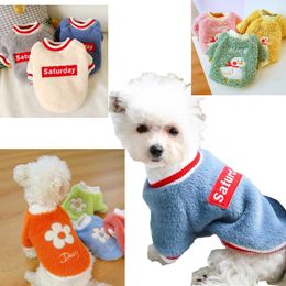 Pet Dog Clothes Lambswool Warm Clothing Apparel for Poodles Sheryl French Bulldog Puppy Coat for Small Medium Dog Pet Clothing 211007