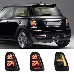 2PCS For MINI R56 R57 R58 R59 2007 2008 2009 2010 2011 2012 2013 LED Tail Light Turning Signal Brake Reverse Light Car Tail Lamp Assembly