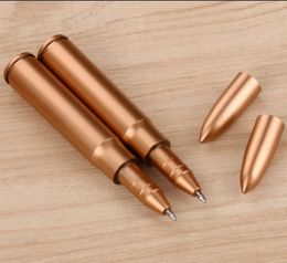 Rocket Shape Bullet Ballpoint Pen Roller Ball Pens Kids Office School Students Gift Party Favour Stationery Gold
