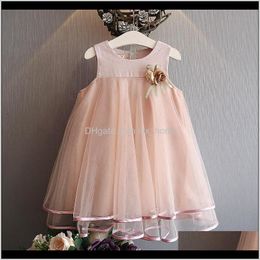 Summer Kind Of Big Girls Sundress Princess Send Cor Childrens Clothing Factory Direct Sale Eskke Dresses Mbd59